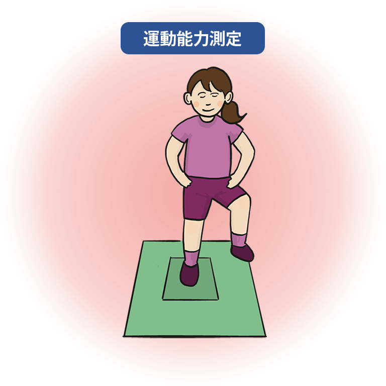 運動能力測定＜薄型高感度マットスイッチ＞