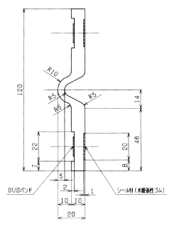 製品断面図＜Ｍベルト＞